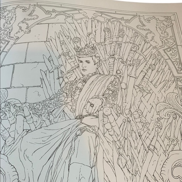 Game of Thrones Adult Coloring Book - Picture 11 of 16